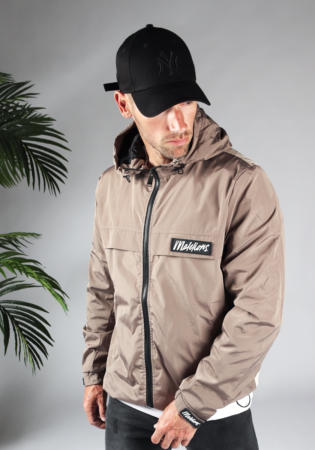 MALELIONS - Lective Windbreaker - Taupe 