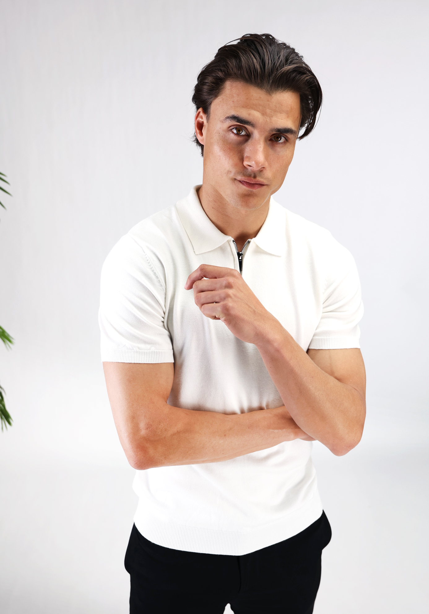 zip polo white 2025 4