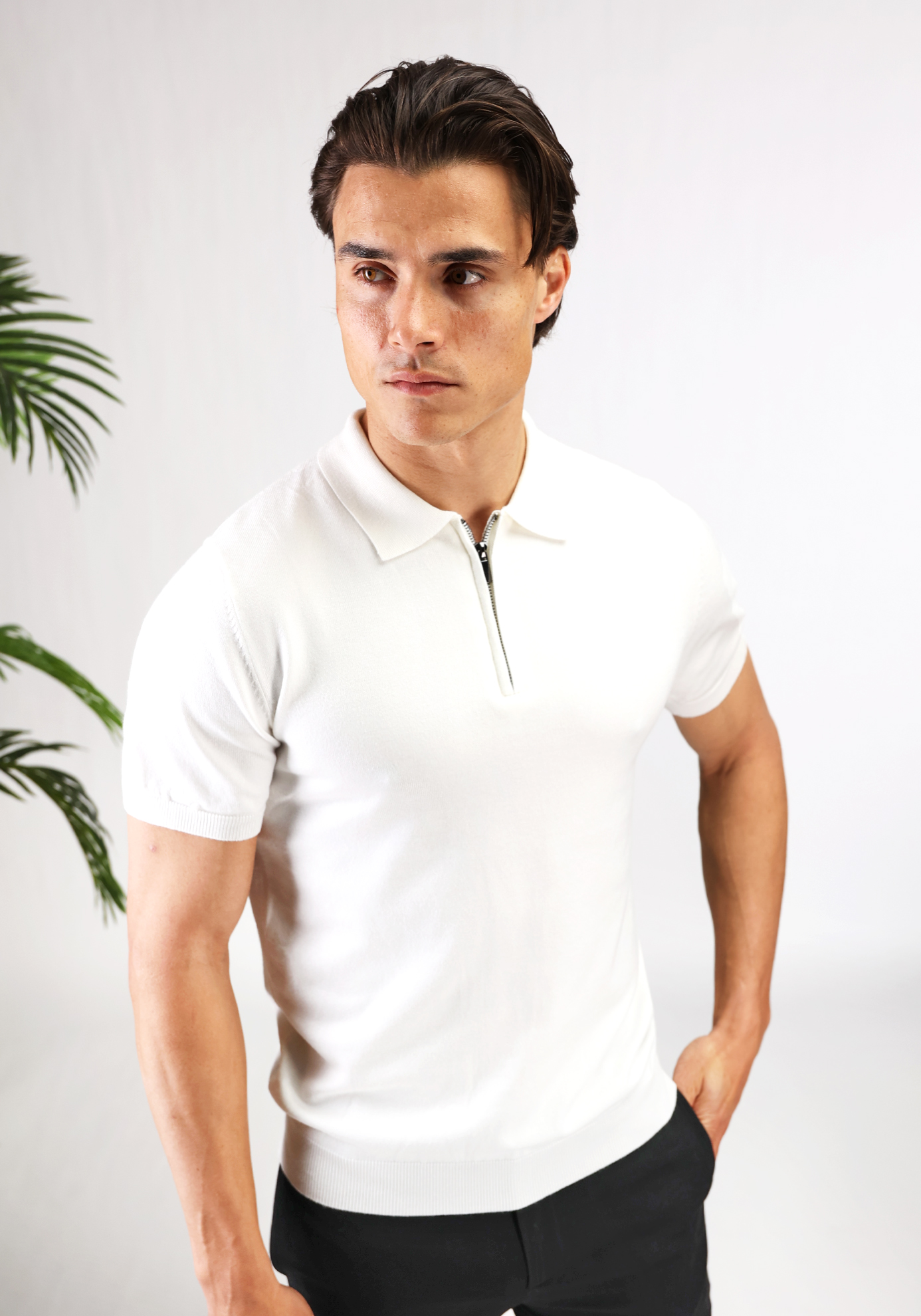 zip polo white 2025 5a