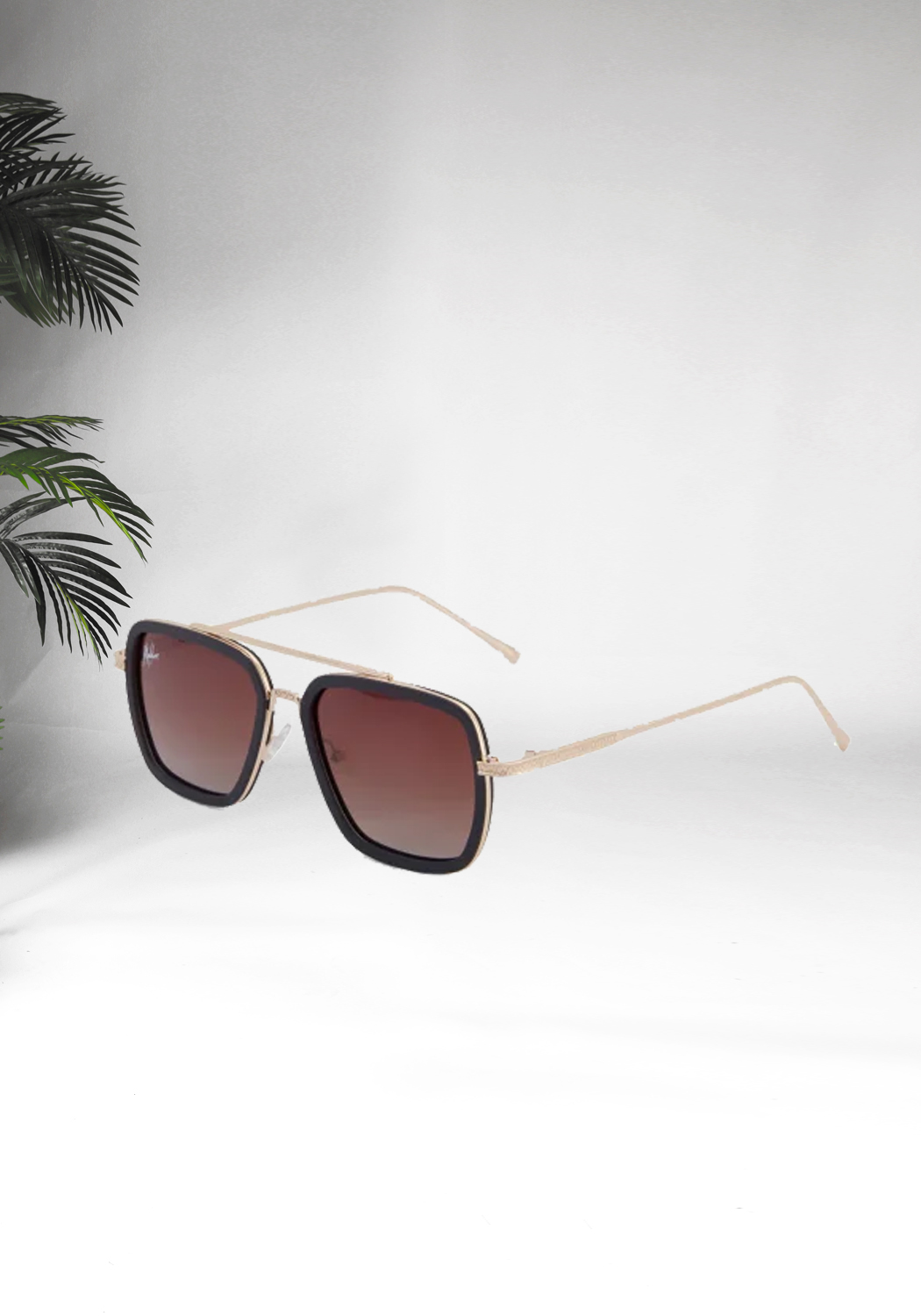 Malelions Abstract Sunglases gold 2