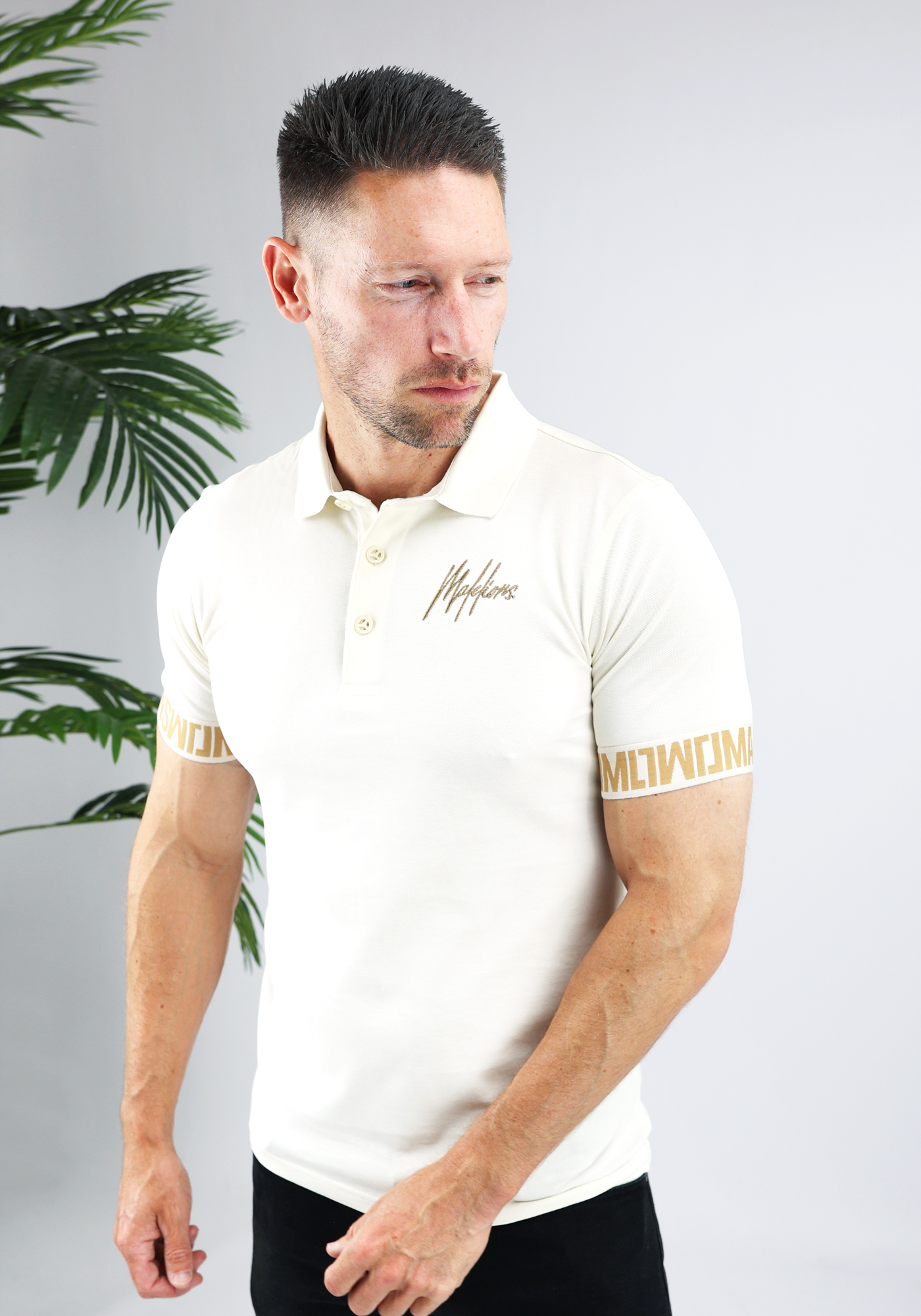 malelions Venetian Polo Off White 1