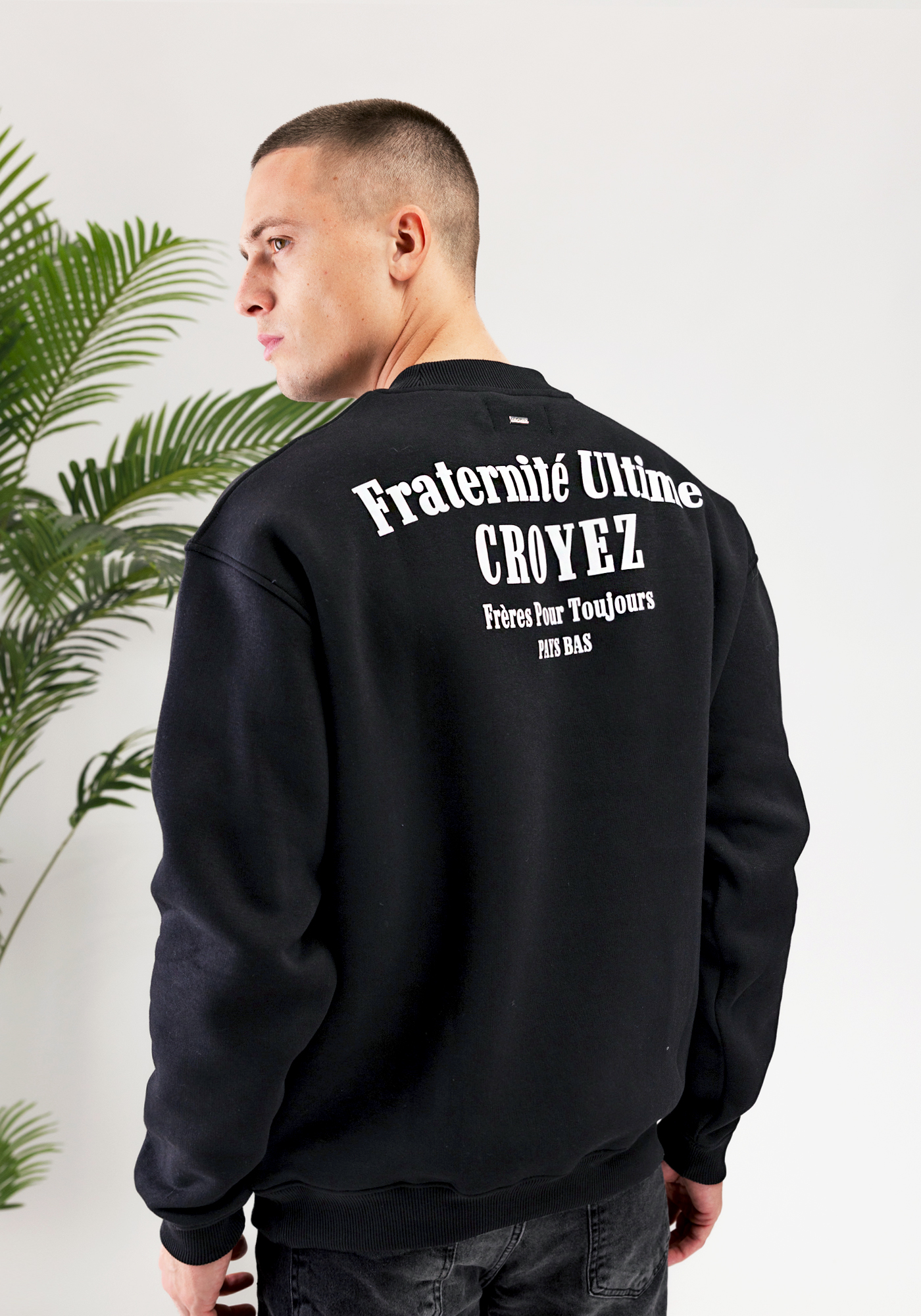 Croyez Fraternite Sweater Black 2026 1a