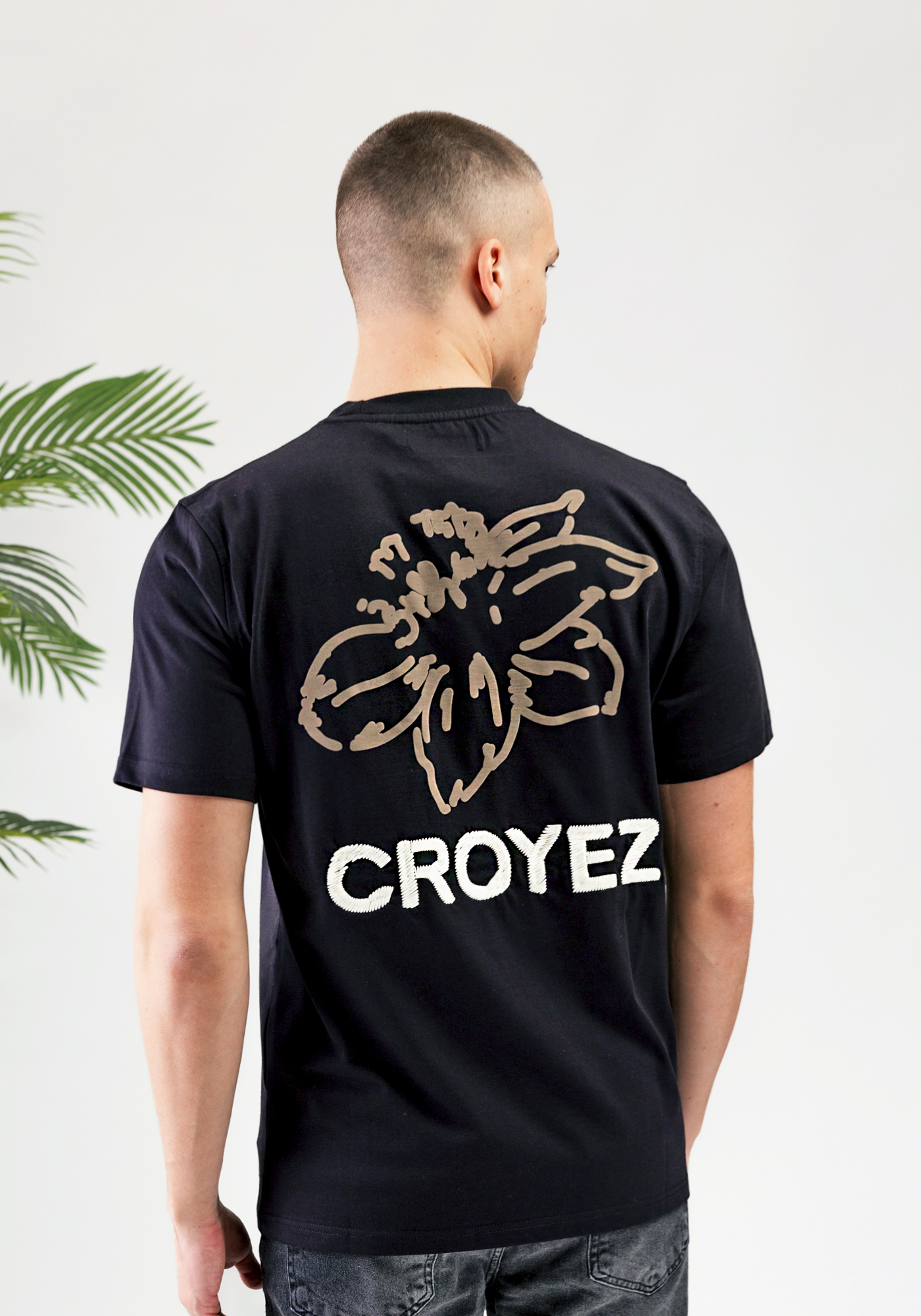 Croyez Gardener Tshirt - Black 2