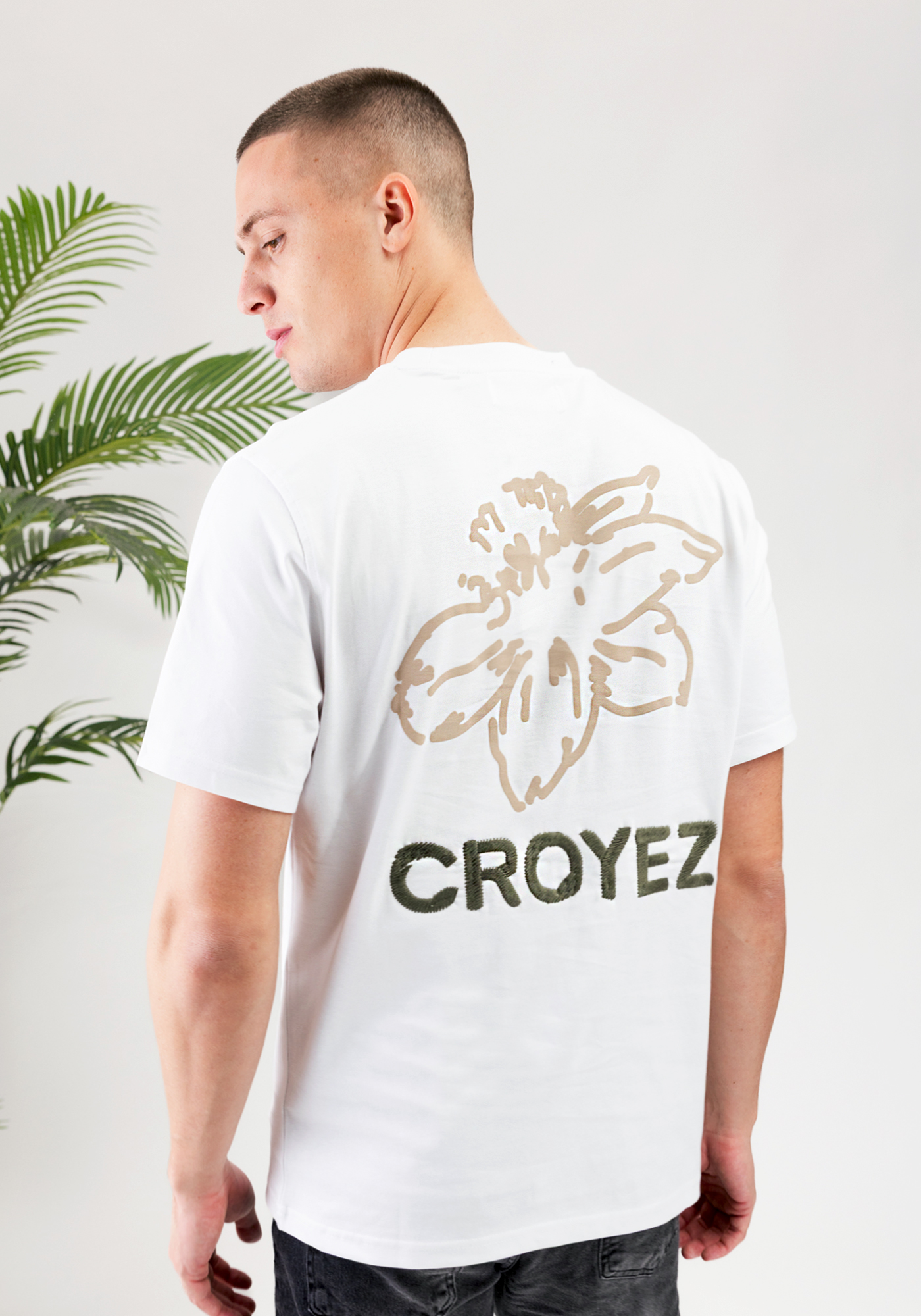 Croyez Gardener Tshirt - White 1