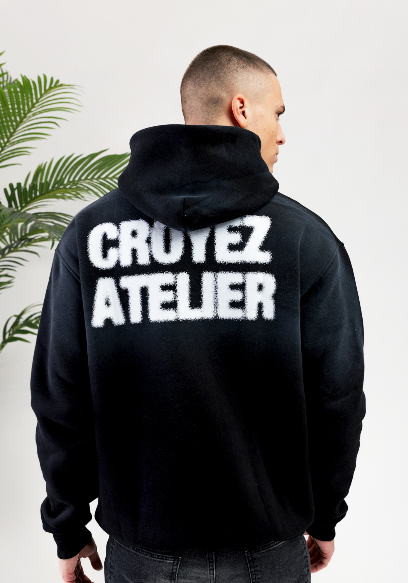 Croyez Sprayed Atelier Hooie - Black 2