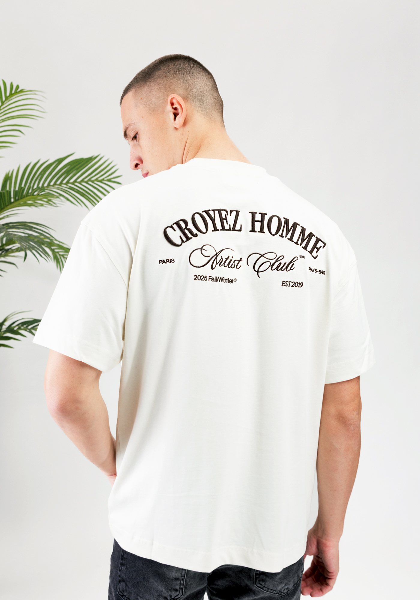Croyez artist club tshirt Off White 2
