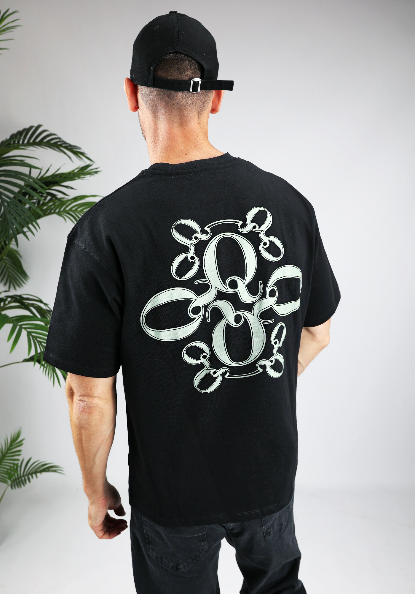 quotrell insignia tshirt Blackmoss green 1