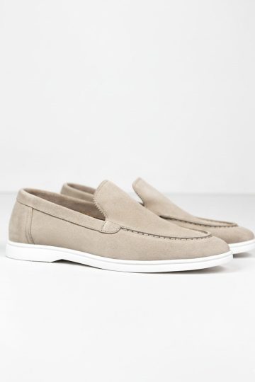 Cotton District LOAFERS SUEDE LOW SAND