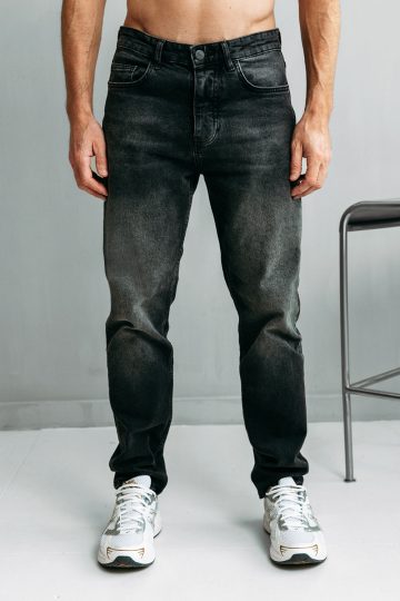 Cotton District LOOSE FIT JEANS ANTHRACITE