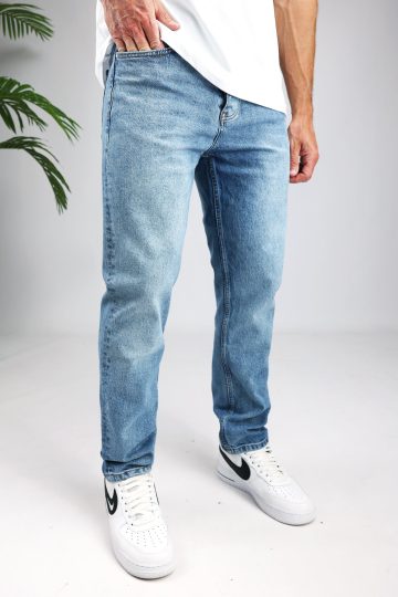 Cotton District LOOSE FIT JEANS REGULAR BLUE