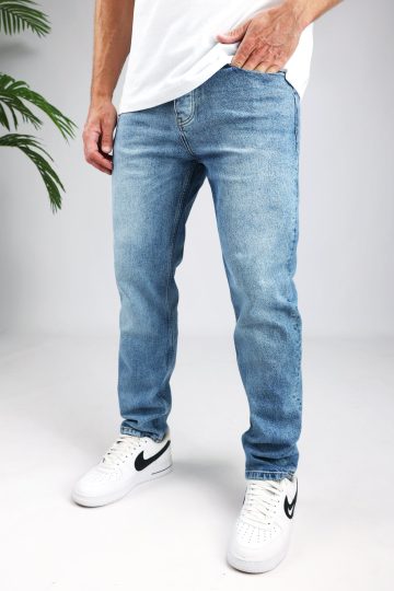 Cotton District LOOSE FIT JEANS REGULAR BLUE