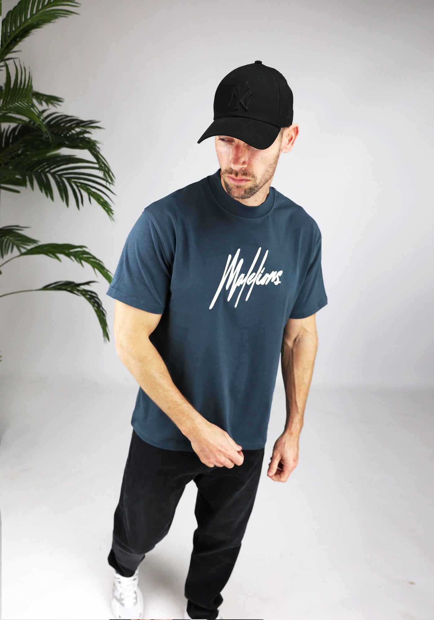 https://cdn.shopify.com/s/files/1/0935/6315/8909/files/MALELIONS_ESSENTIALS_T-SHIRT--CD1053-BLUE-1.jpg?v=1771498279 Cotton District MALELIONS ESSENTIALS T-SHIRT BLUE