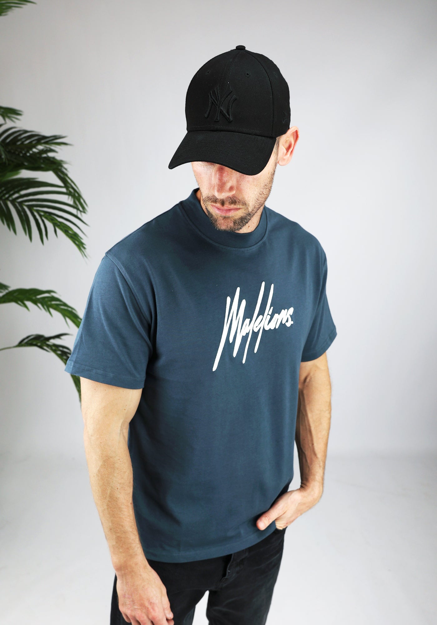 https://cdn.shopify.com/s/files/1/0935/6315/8909/files/MALELIONS_ESSENTIALS_T-SHIRT--CD1053-BLUE-2.jpg?v=1771498279 Cotton District MALELIONS ESSENTIALS T-SHIRT BLUE