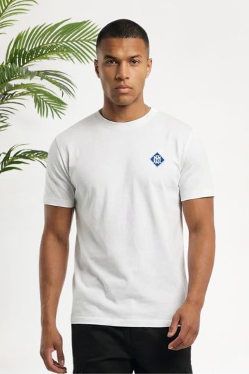 Cotton District MALELIONS GOTHIC TILE T-SHIRT T-Shirts WHITE