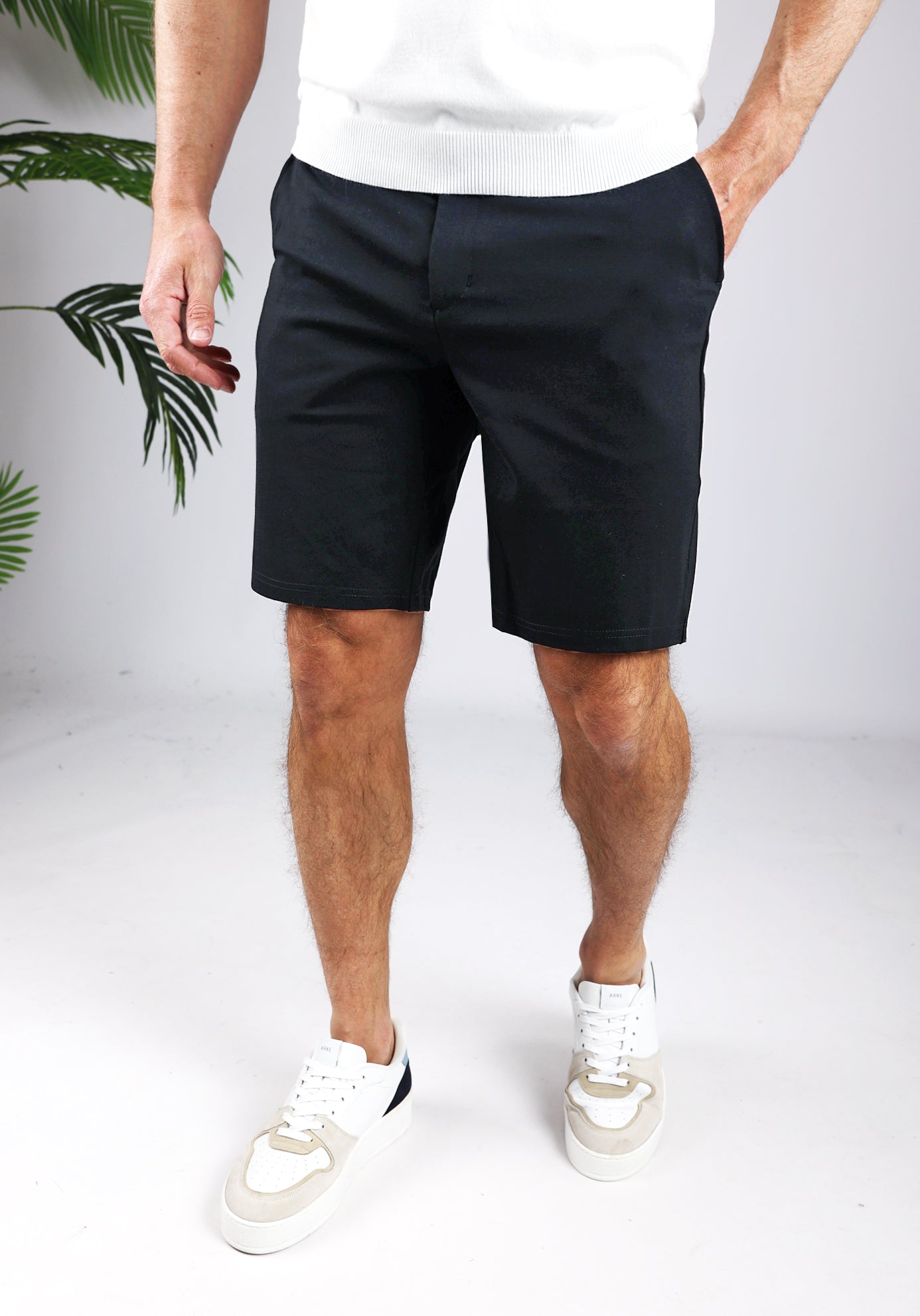 https://cdn.shopify.com/s/files/1/0935/6315/8909/files/PURE_PATH_PUNTA_SHORTS--CD1126-BLACK-1.jpg?v=1772108265 Cotton District PURE PATH PUNTA SHORTS BLACK