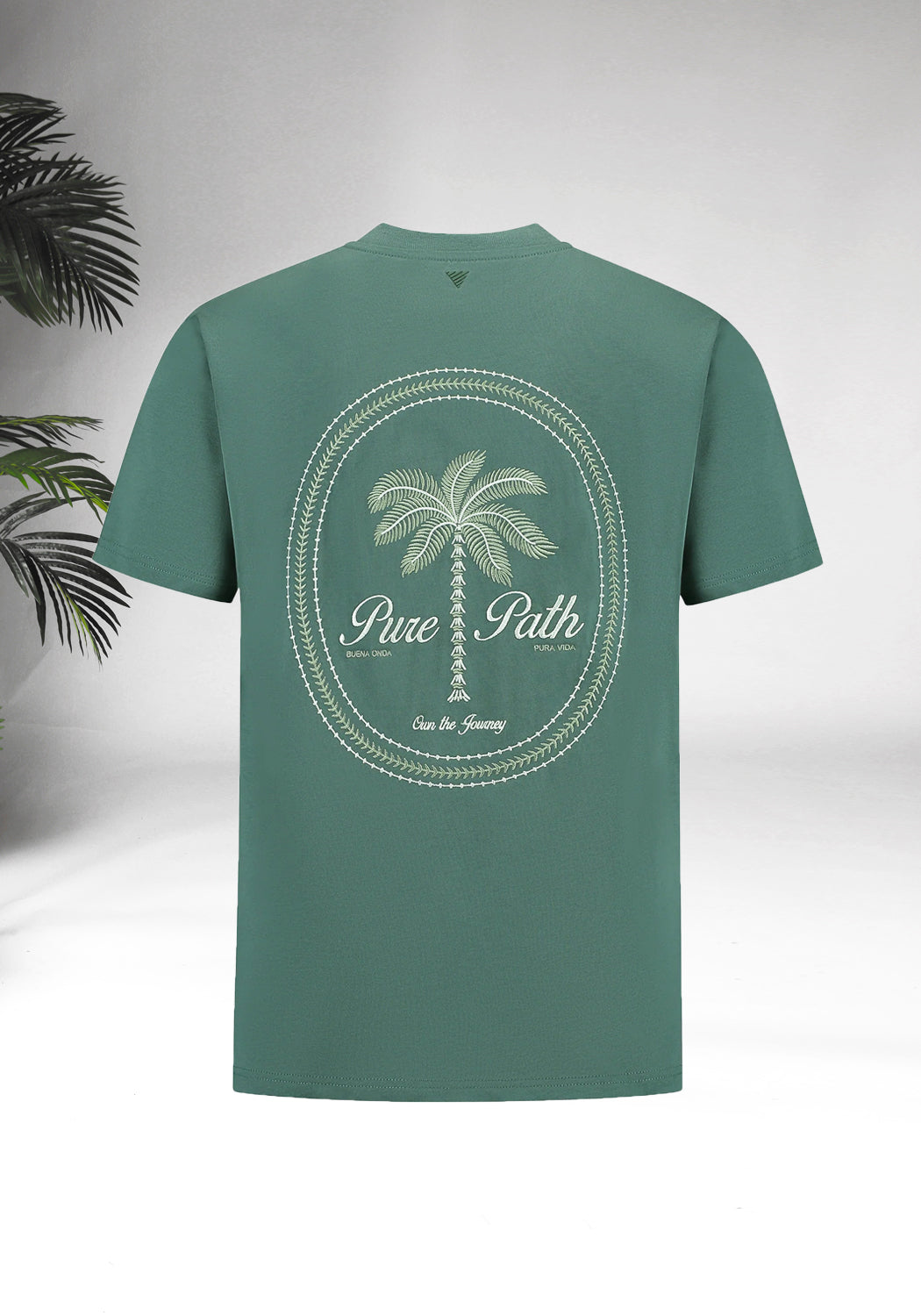 https://cdn.shopify.com/s/files/1/0935/6315/8909/files/PURE_PATH_STITCHED_PARADISE_T-SHIRT--CD1068-FADED_GREEN-2.jpg?v=1771504979 Cotton District PURE PATH STITCHED PARADISE T-SHIRT FADED GREEN