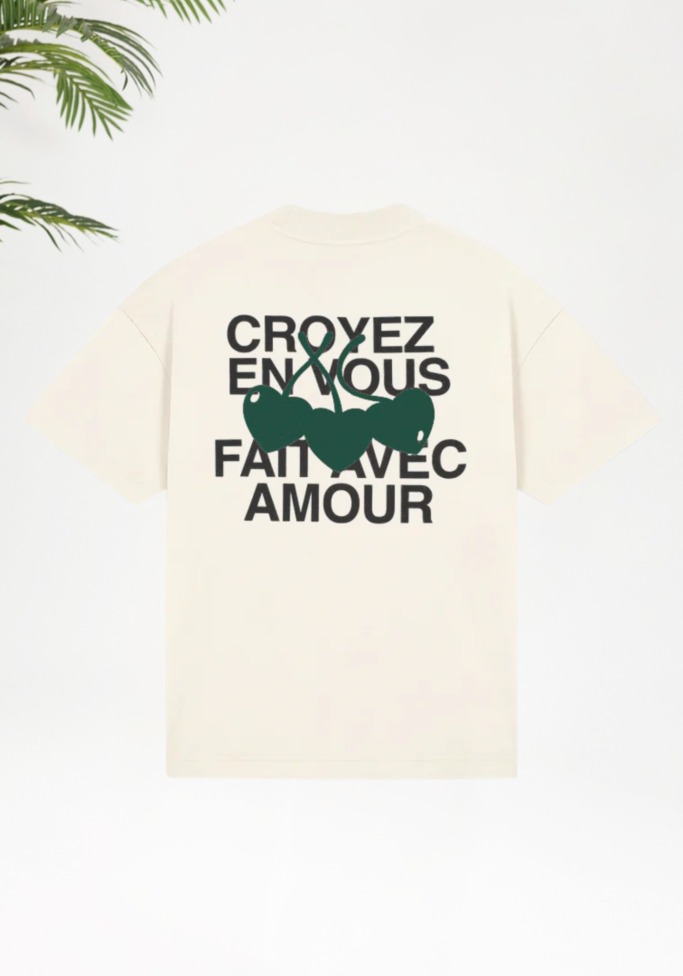 Croyez Amour T-Shirt _ Off-White (2)