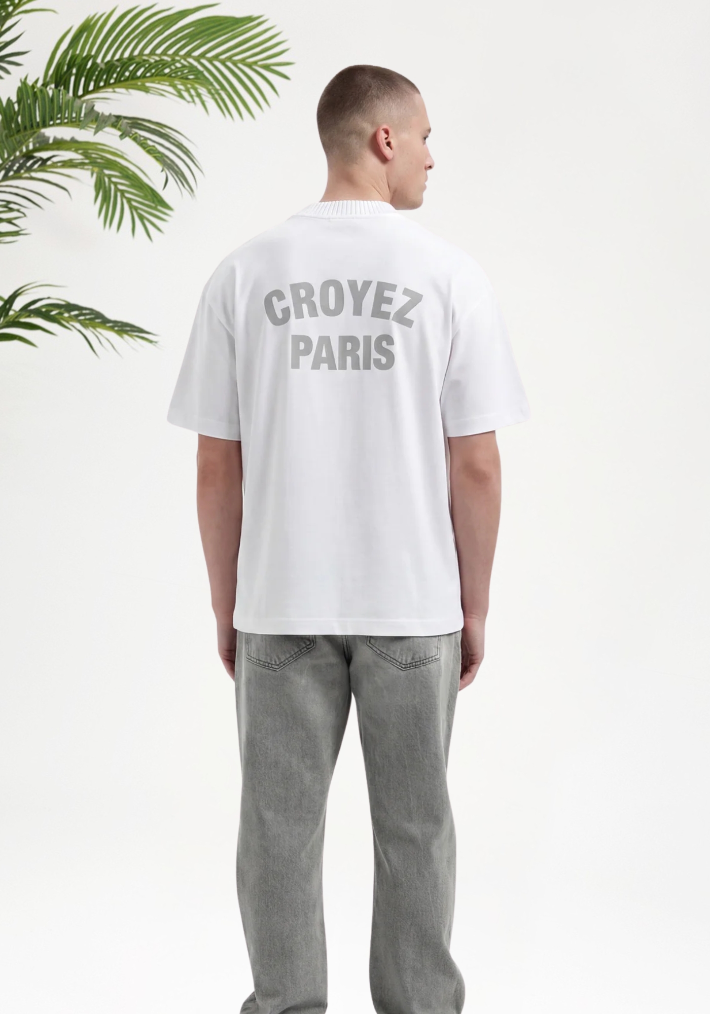 Croyez Paris Knit T-Shirt _ White (6)
